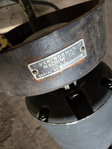 Van norman machine motor - norman,