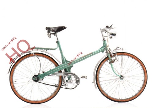 Picture postcard bicycle - picture,