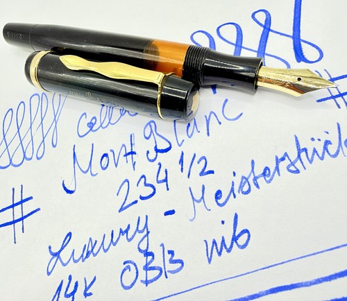 Montblanc 234 luxury - montblanc,