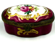 Vintage Limoges Pill Trinket