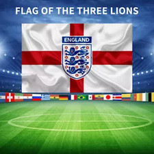 Giant 5ft x 3ft - 150cm x 90cm England English Football Flag Speedy Delivery