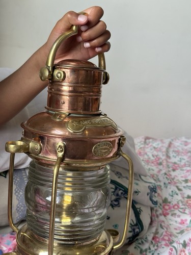 Vintage maritime oil - oil, or