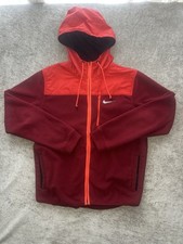 Nike red full - red, hooded