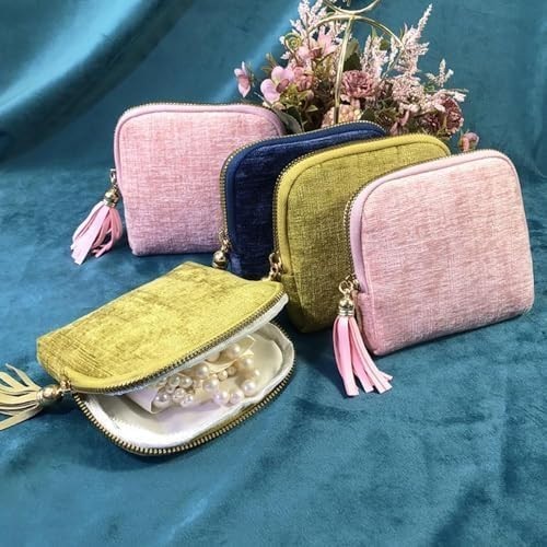 Travel jewelry bag zip - travel, up