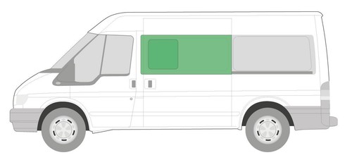 Nearside left sliding - left,