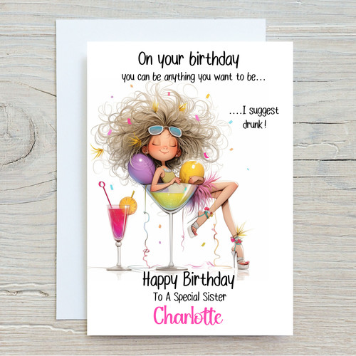Personalised funny birthday - personalised,