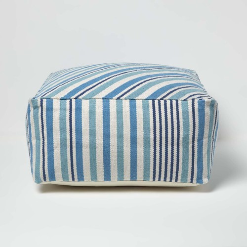 Striped square bean bag - square,