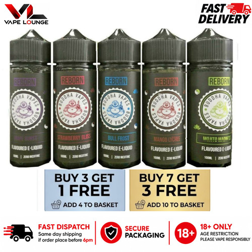 Budha vapes liquid 100ml 0mg - e,