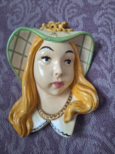 Vintage 1950 woman bust - woman,