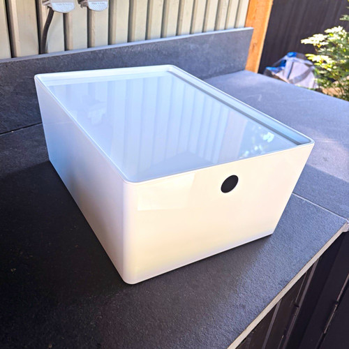 Ikea kuggis stackable - kuggis, lidded