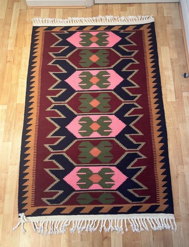 Handmade afghan kilim - area, rug