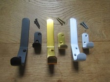 CLOAKROOM HOOKS traditional school nursery gym office hanging metal hat & coat