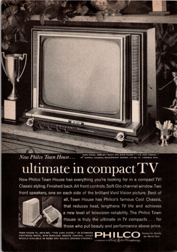 Philco town house compact - philco,