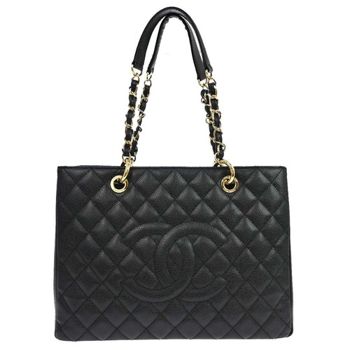 Best09 chanel black - chanel, calfskin