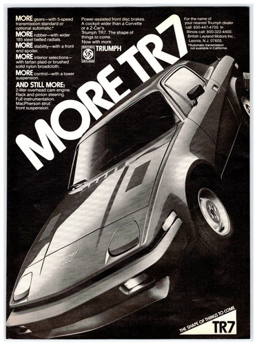 1977 triumph more try car - 1977,