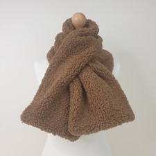 H&M Pile Scarf Women's Brown