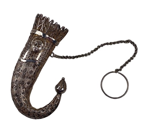 Antique solid silver sterling - solid,