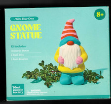 Mud Puddle Society - Paint Your Own Gnome Statue - New