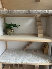 Vintage Wooden Dolls House