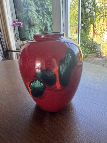 Poole pottery vase inches - pottery,