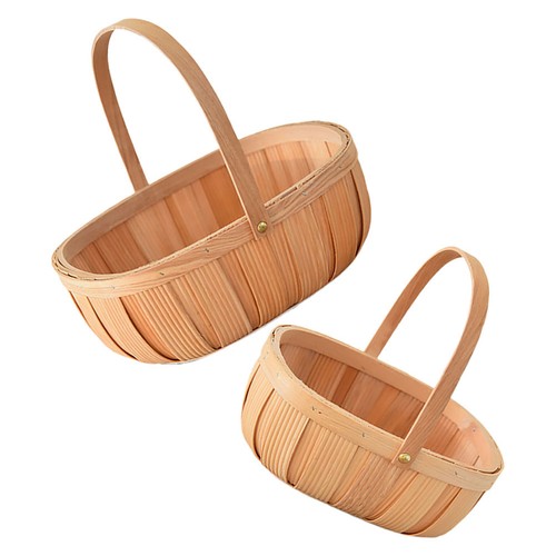 Picnic baskets natural woven - picnic,