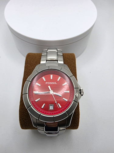 Fossil women red - red, dial