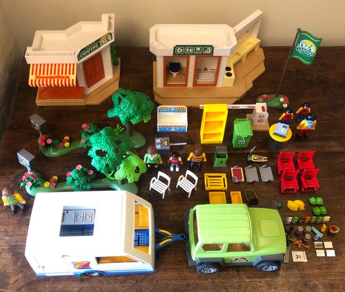 Playmobil camping joblot - playmobil,