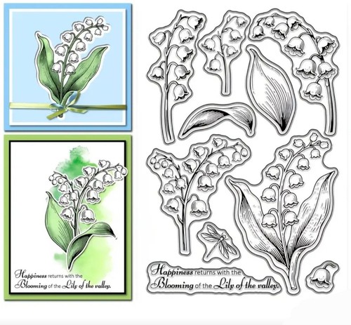 Clear stamps flowers - stamps,