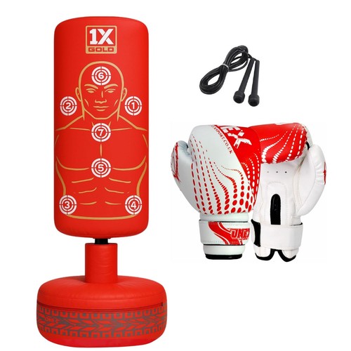 Kids freestanding punching bag - punching,