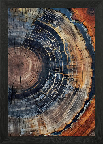 Tree trunk ring rustic wood - tree,