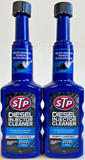 STP DIESEL INJECTOR CLEANER FOR DIESEL CARS CLEARS CLOGGED INJECTORS -2x200ml