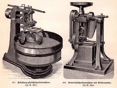 Rotations-Fleischschneidemasch