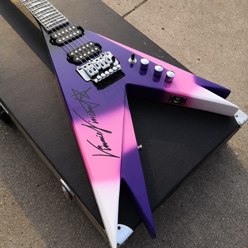 Hot double flying - hot, purple