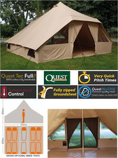 EXHIBITION MODEL Quest Elite Signature Touareg 100% Cotton Canvas Tent A5003 #1