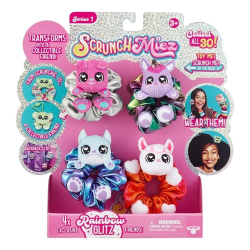 Scrunchmiez pack rainbow - scrunchmiez, 4