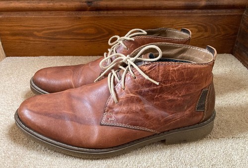 Rieker men brown leather - men's,