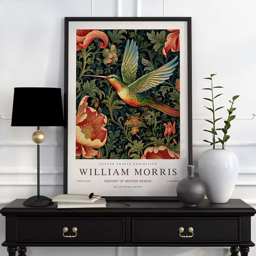 William morris hummingbird art - morris,