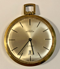 Vintage Gilt Metal Swiss