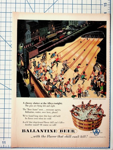 Vintage ballantine beer - ballantine,