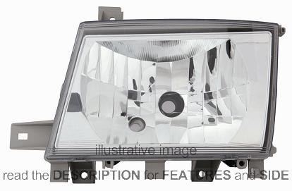 Lhd headlight mitsubishi - lhd,