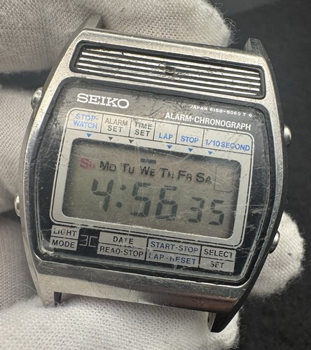 Vintage seiko a158 5080 - vintage, a158-5080