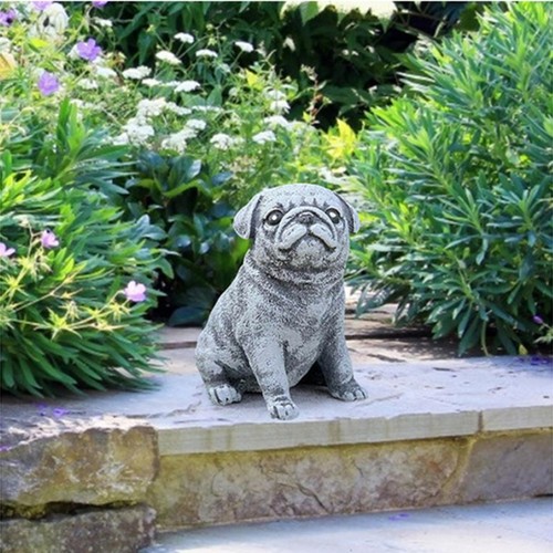 Adorable pug puppy resin - pug,