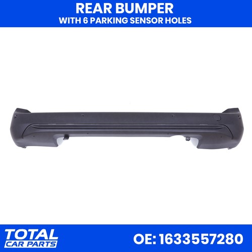 Rear bumper with pdc crash - with, 6