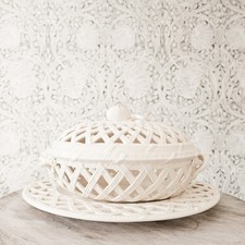 Leedsware Creamware Openwork