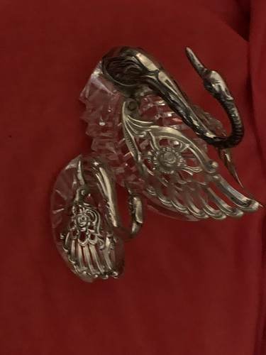 Sterling silver and crystal - sterling,