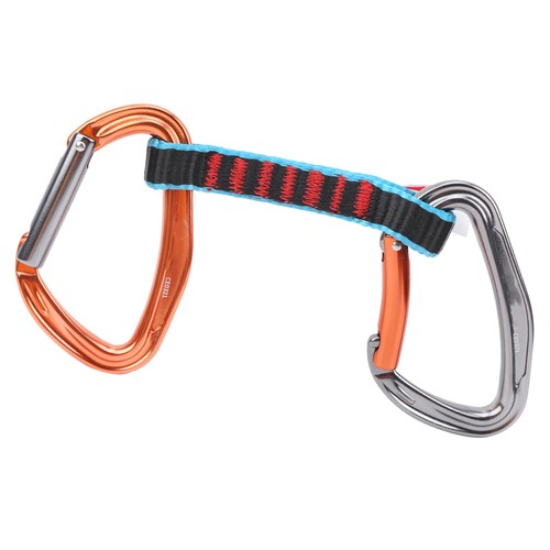 Outdoor quickdraw climbing - quickdraw,