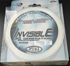 Yuki Invisible 3G Extra Strong Fishing Line 1000m Bulk Spools