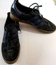 Adidas Jeans Mens Black & Blue Trainers UK 9