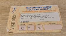 TICKET STUB- MANCHESTER