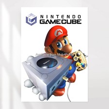NINTENDO GAMECUBE MARIO POSTER